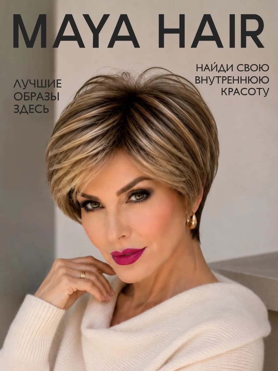 Парик женский короткий